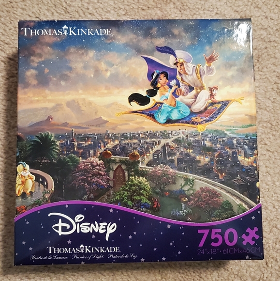 Thomas kinkade puzzle